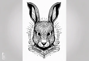 coelho do filme donnie darko tattoo idea