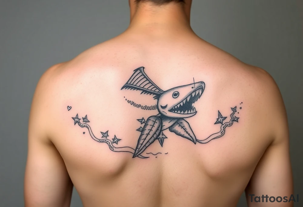 Ocean themed tattoo idea