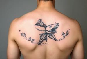 Ocean themed tattoo idea
