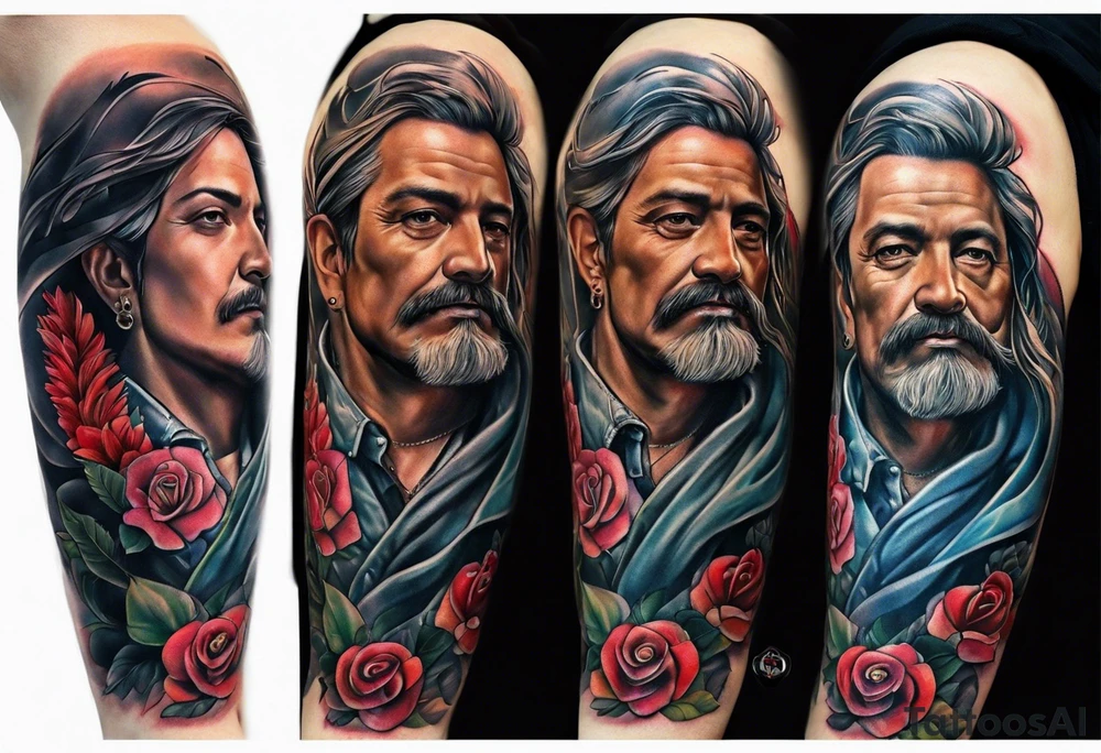 father memorial tattoo.. tattoo idea