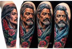 father memorial tattoo.. tattoo idea