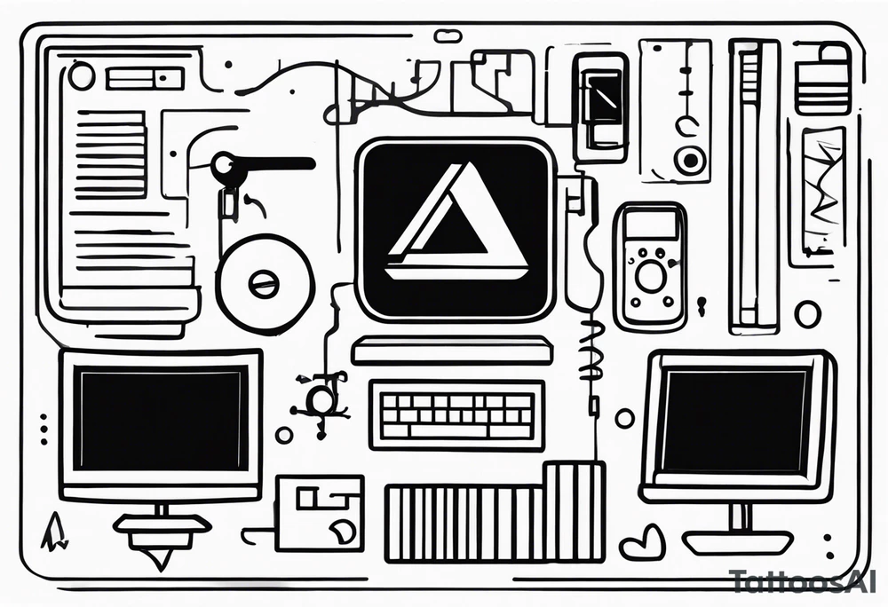 A command line interface tattoo idea