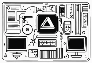 A command line interface tattoo idea