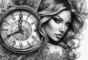 Time consumes all tattoo idea