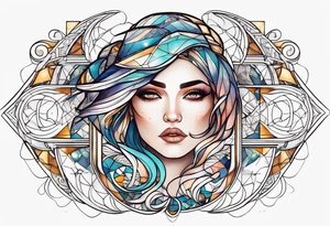 Pisces woman tattoo idea