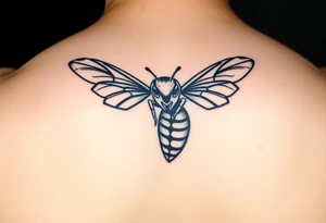 Fierce Hornet flying tattoo idea