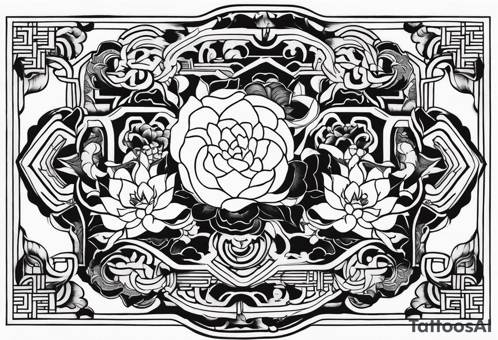 Japanese style tattoo idea