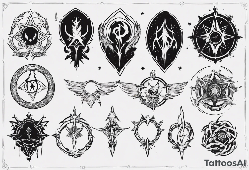 path of exile tattoo idea