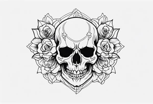 skull tattoo idea