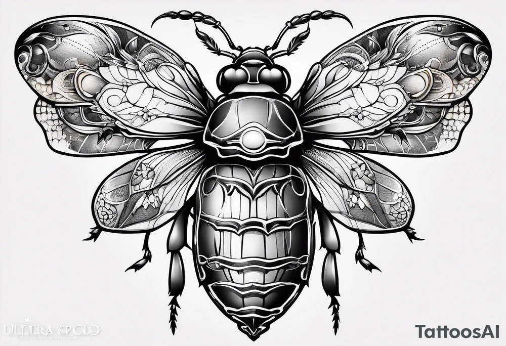 big bug tattoo idea