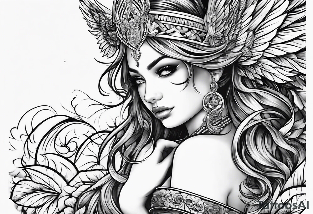 angle tattoo idea