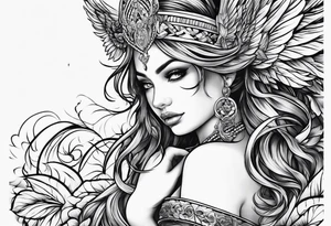 angle tattoo idea