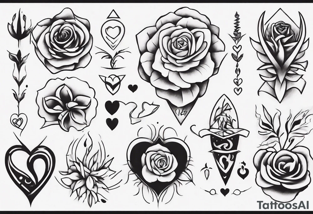 Mother’s love tattoo idea