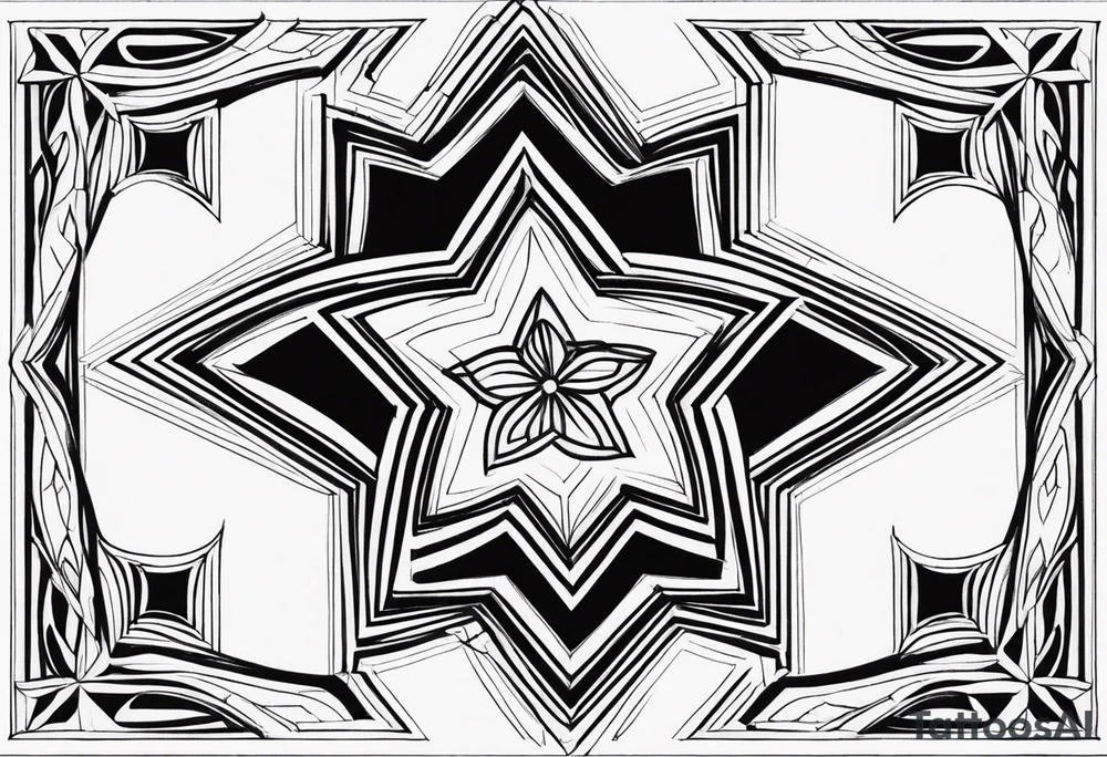 stars tattoo idea