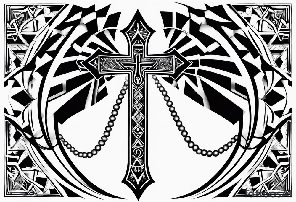 ankh for whole arm tattoo idea