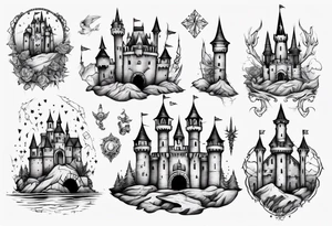 Castle tattoo idea