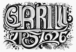 April 12th 2024 tattoo idea