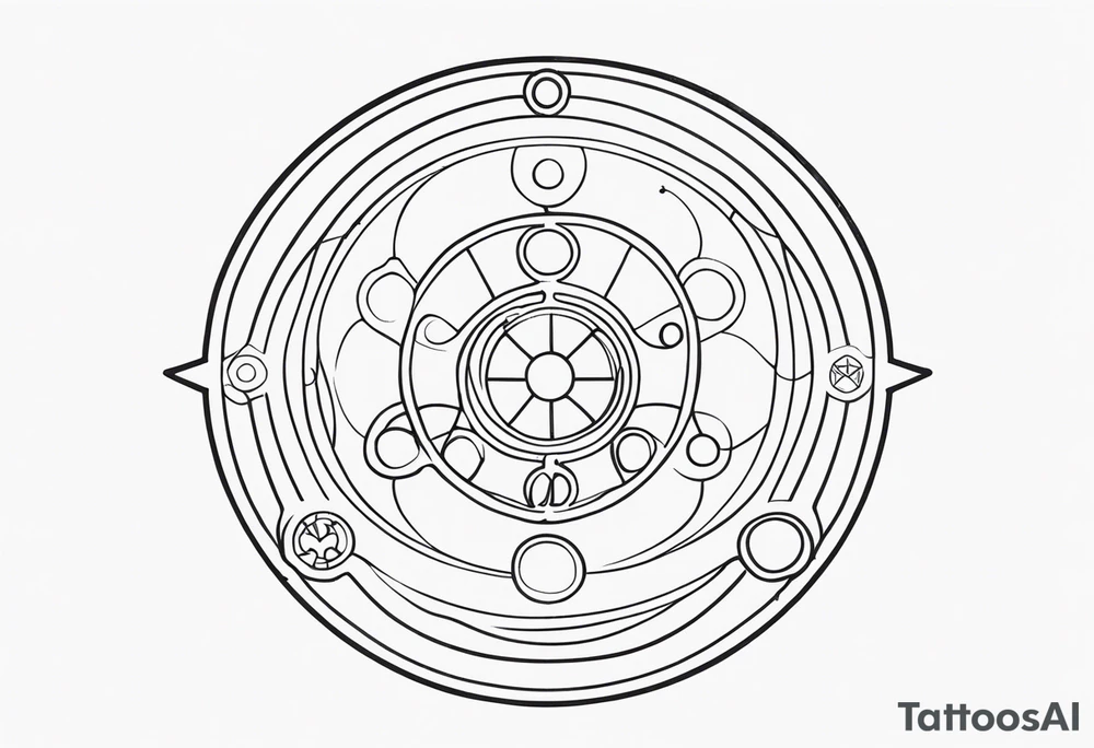 Gallifreyan with Star wars tattoo idea