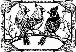 cardinals tattoo idea