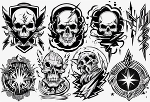 Thunder tattoo idea