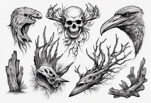 Driftwood tattoo idea