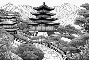 Homg Kong semester abroad at CityU and some trees or countryside and the number 6 tattoo idea