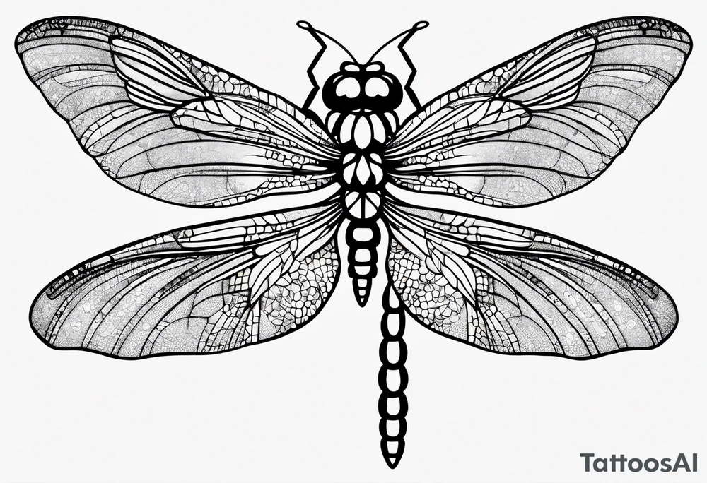 Dragonfly tattoo idea