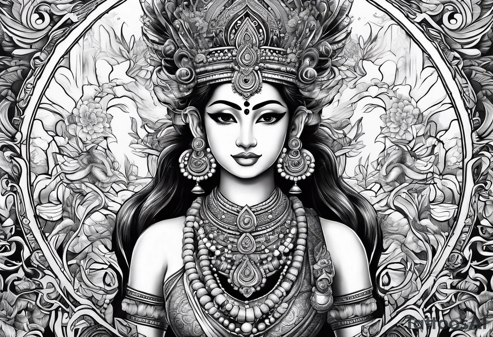 Story of ramayanam tattoo idea