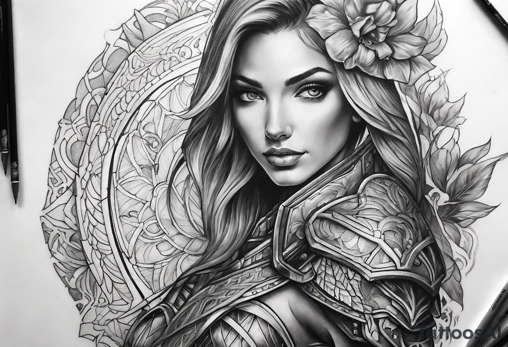 half sleeve, upper right arm and shoulder, armor tattoo idea half sleeve, upper right arm and shoulder, armor tattoo idea