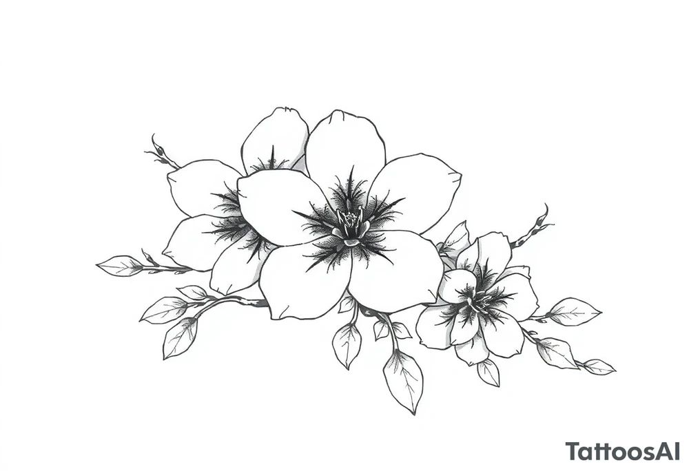 Japanese,sakura tattoo idea