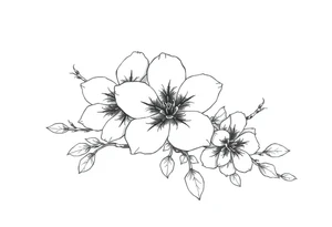 Japanese,sakura tattoo idea