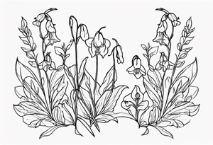 bluebell tattoo idea
