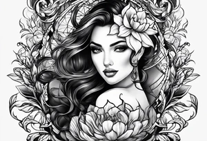 full sleeve tattoo canvas tattoo idea