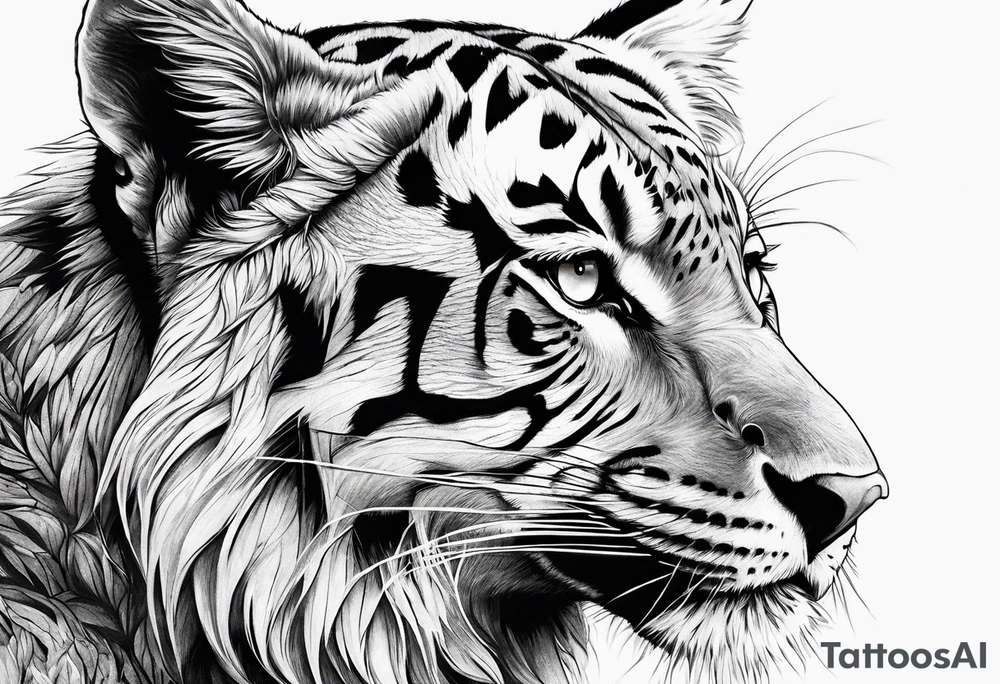 Animal cute tattoo idea