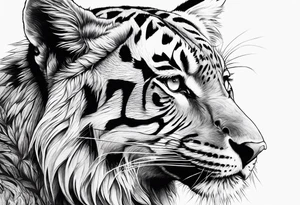 Animal cute tattoo idea