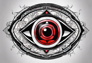 Tatto from Itachi with his mangekyou sharingan tattoo idea