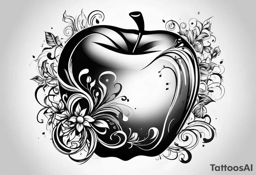 Apple, “Apple of my eye” tattoo idea