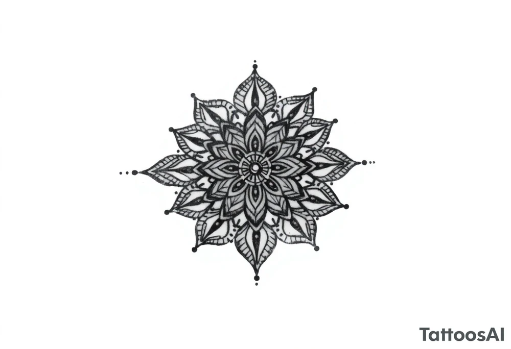 mandala tattoo idea