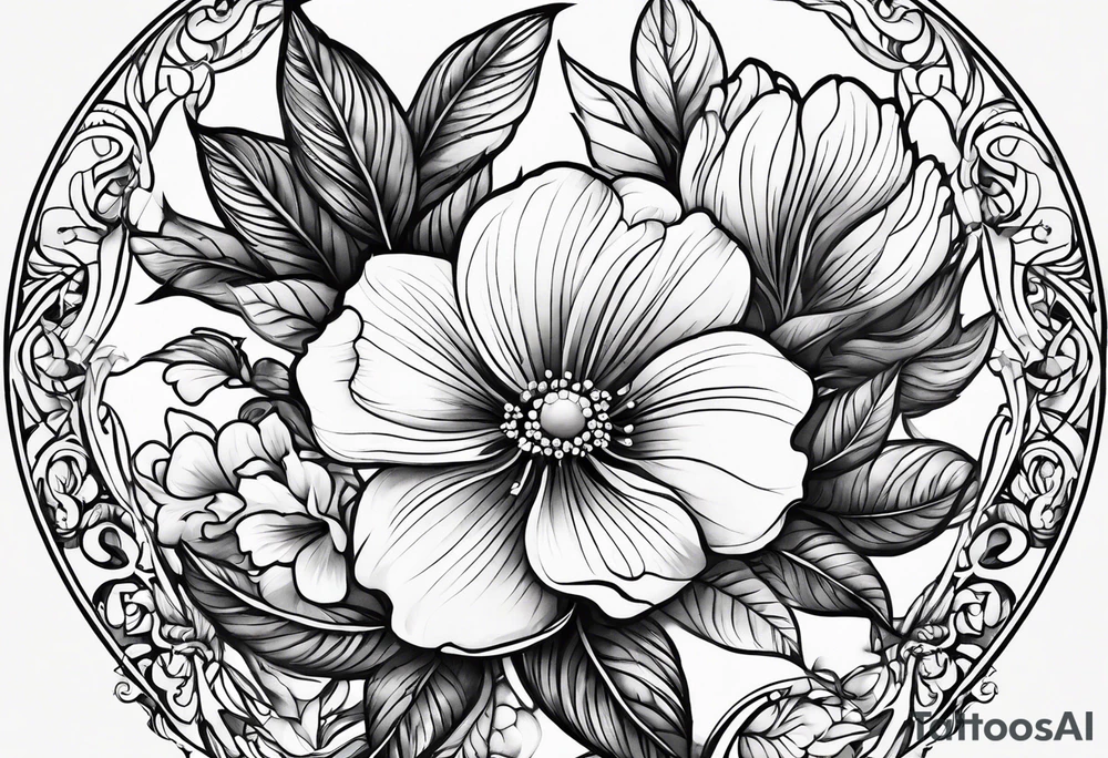 Kirschblüten tattoo idea