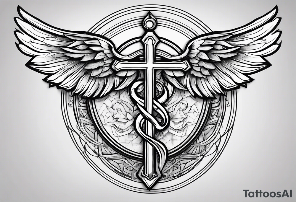 caduceus tattoo idea
