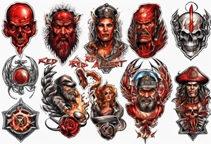Red alert 2 pc game tattoo idea