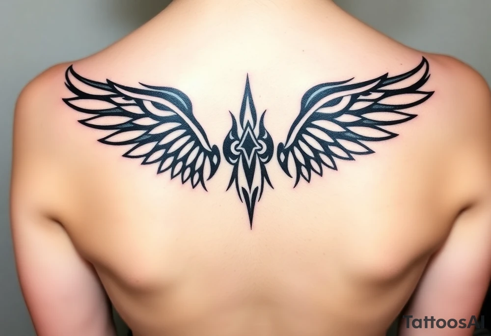 Wings tattoo idea