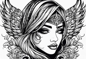 A tattoo to represent doing hard things tattoo idea