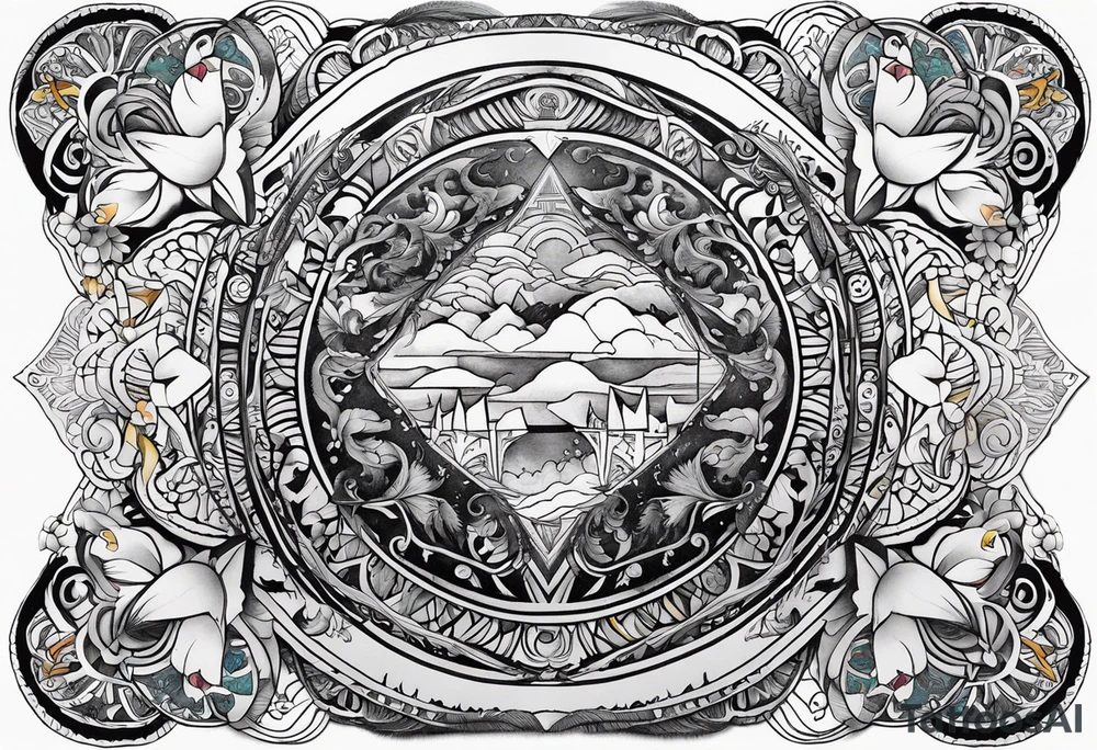 Something meaningful and sentimental, including the word Gizaagi’in tattoo idea