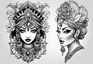 Double FℲ tattoo idea
