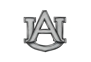 Auburn symbol tattoo idea