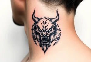 An angry vicious zodiac sign for July 9th tattoo idea