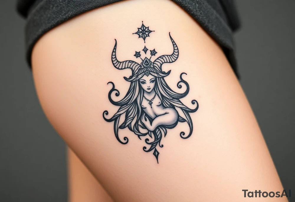 Tarot, the lovers, zodiac, Taurus ,witchy, Norse ,viking, hecate tattoo idea