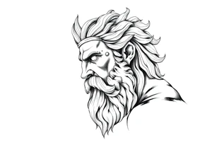 GREEK GOD tattoo idea