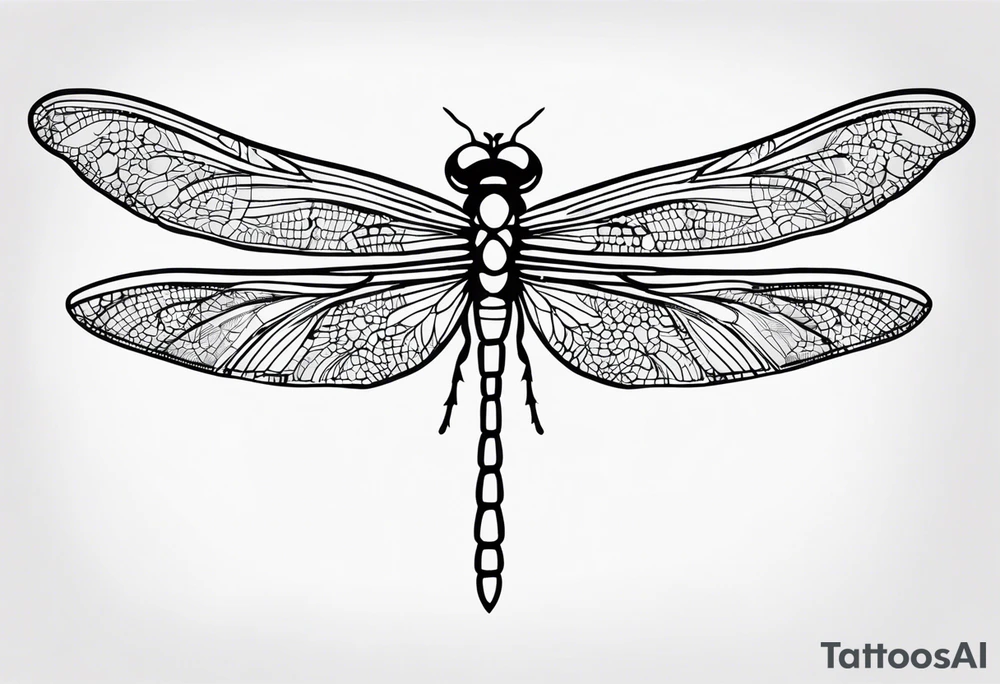 Dragonfly tattoo idea